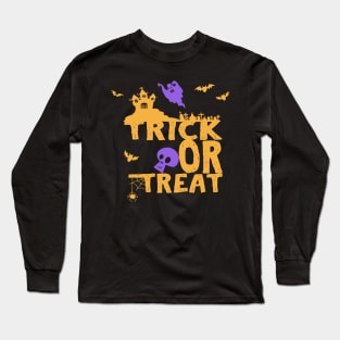 Trick Or Treat Halloween Long Sleeve T-Shirt